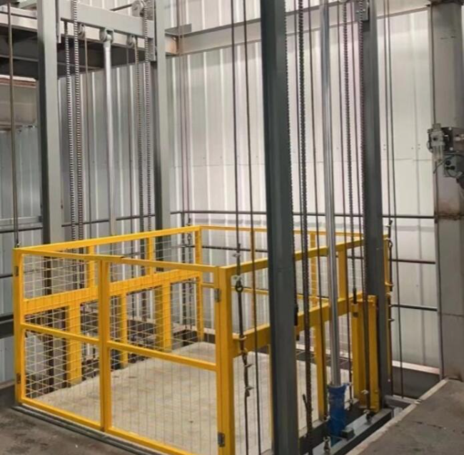 特克斯导轨式升降机一般加工周期