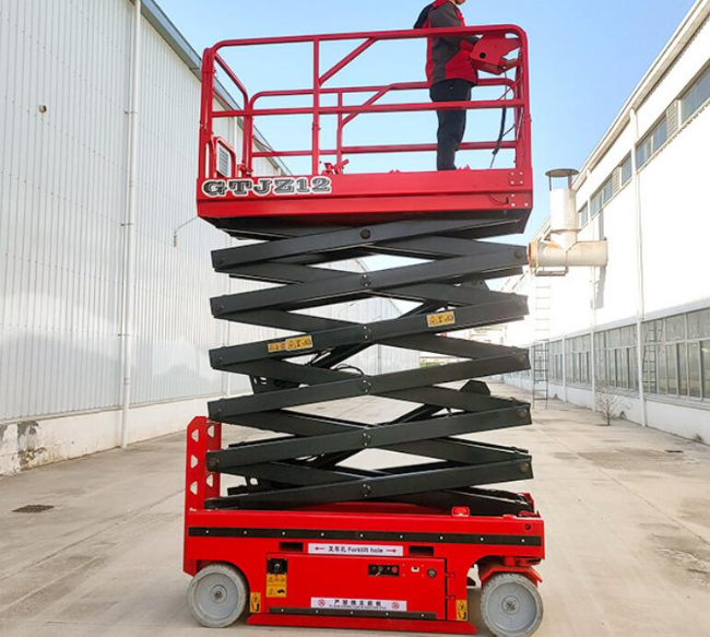 特克斯自行走移动式升降机